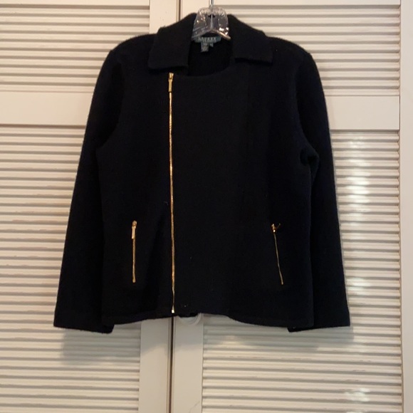 Lauren Ralph Lauren Jackets & Blazers - LAUREN RALPH LAUREN Asymmetric Side Zip Jacket